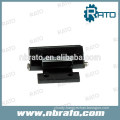 black electronic cabinet door hinge